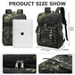 Vintage Backpack Travel Laptop Backpack with usb Charging Port for Women & Men College Backpack Fits 15.6 Inch Laptop Camouflage Green