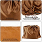 6 Pack Dust Bags for Handbags Silk Dust Cover Bag for Handbags Purses Shoes Boots (6 Count)
