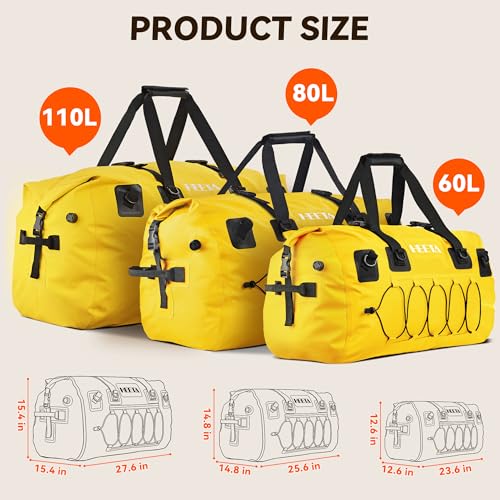 Waterproof Duffel Bag Motorcycle Dry Bag Backpack