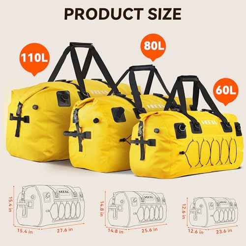 Waterproof Duffel Bag Motorcycle Dry Bag Backpack
