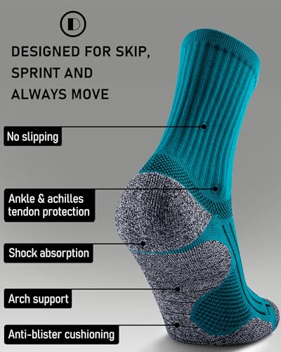 Cushioned Compression Unisex Mid (4 Count)
