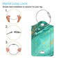 Luggage Tags Privacy Cover ID Label for Travel Bag Suitcase (2 Count)