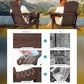 Outdoor Adirondack Chair Set of 4 with Cup Holders (4 Count)