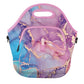 LunchTote Zippered Bag Insulated Neoprene Caddy (Aurora Era / X-Large 6.5 Quart Lunch Tote)