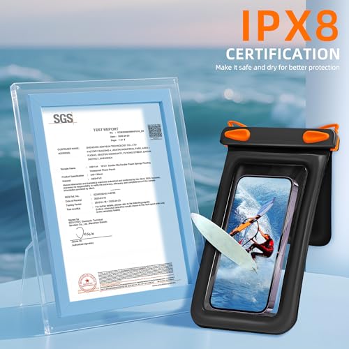 Waterproof Phone Pouch Double Pocket