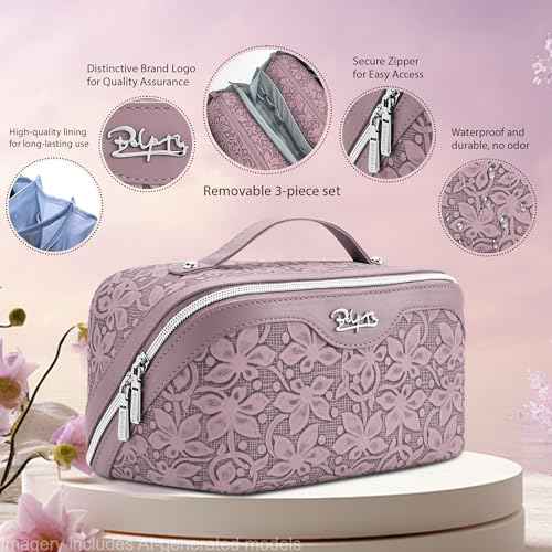 Travel Makeup Bag Cosmetic Bags for Women