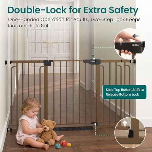 30.4 56.8" Extra Wide Baby Gate