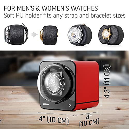 Watch Winder for Automatic Watches with Vertical Rotor Stop