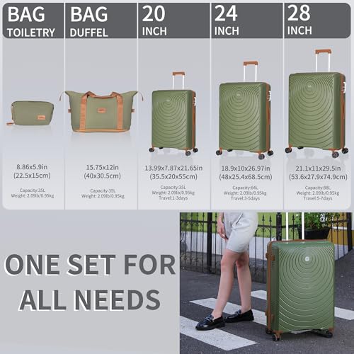 Luggage Sets 5 Piece