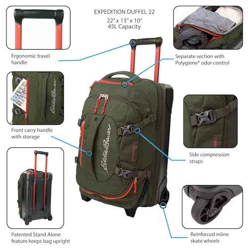 Expedition Rolling Duffel Bag with Wheels