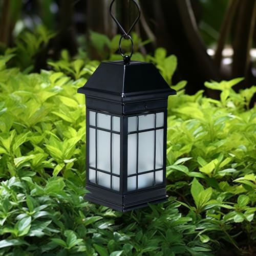 15.5" Solar Lantern Outdoor Waterproof