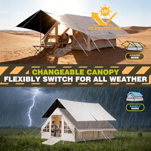 13' x 10' Large Inflatable Tents for Camping 8