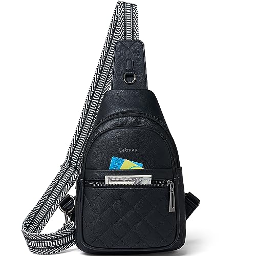 Sling Bag For Women Fanny Pack Faux Leather Small Casual Day