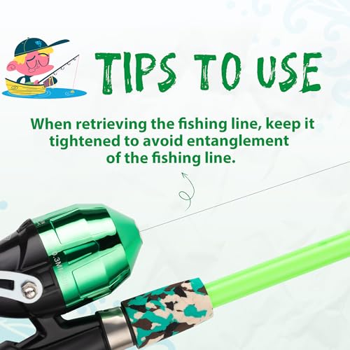 2 Pack Kids Fishing Pole