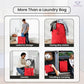 LFH Home Cotton Rich Large Premium Canvas Laundry Bag (2 Count)
