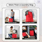 LFH Home Cotton Rich Large Premium Canvas Laundry Bag (6 Count)