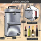 Insulated 2 Bottle Wine Bag Tote Leakproof Carrier Cooler Gift Stripes
