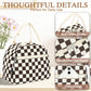 Lunch Bag for Women Insulated Lunch Box Corduroy Lunch Tote Cooler for Travel Work Picnic