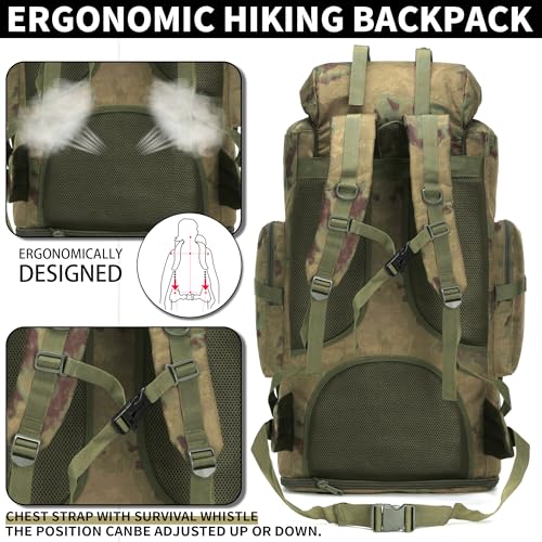 Hiking Backpack for Men 70L