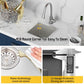 13x13In Stainless Steel Kitchen And Bar Sink