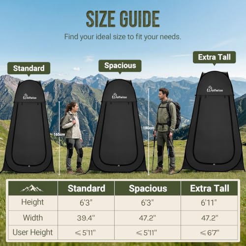 Pop Up Shower Tent for Camping Essentials