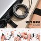 Silicone Cable Ties Cord Organizer (12 Count)