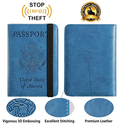 Passport Holder With Luggage Tag (4 Count)