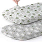 Stretch Fitted Bassinet Sheet Set BROLEX 2 Pack Cradle Sheets for Bassinet Pad (2 Count)