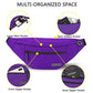 Large Purple Fanny Pack Sling Bag