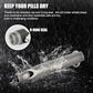 Titanium Emergency Whistle with Hidden Pill Holder Case