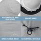 Sun Hat for Men Women with Neck Flap