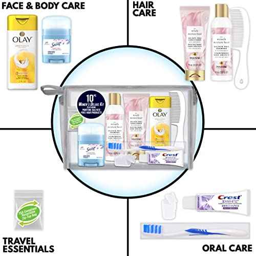 Women’s Deluxe Kit 10 PC Kit Featuring
