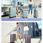 3 Piece Luggage Sets With Spinner Wheels Hardshell TSA Lock