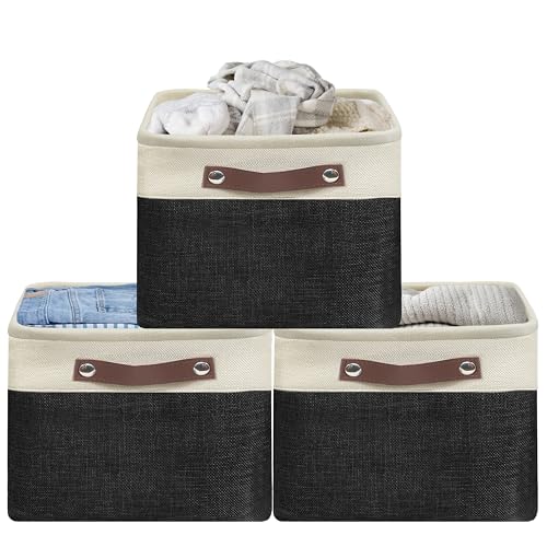 15" x 11" Large Fabric Storage Bin (3 Count)