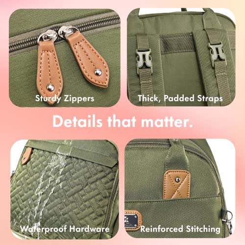 Diaper Bag Backpack with Portable Changing Pad