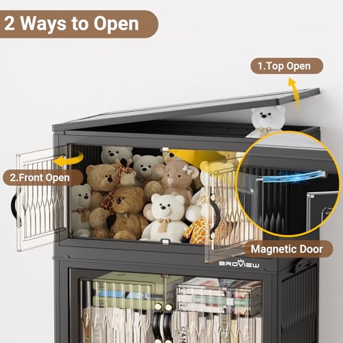300Qt Stackable Storage Bins with Lid (5 Count)