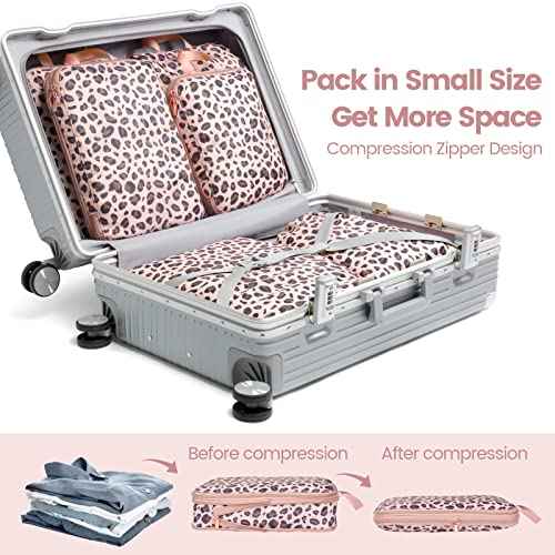 Compression Packing Cubes for Suitcases (5 Count)