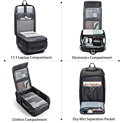 45L Expandable Travel Backpacks