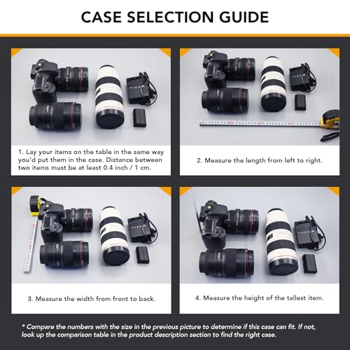 HC 7240 Hard Case with Wheels and Foam