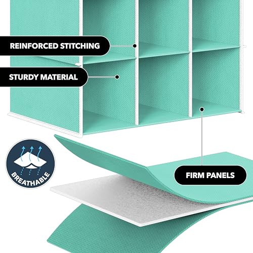 24 Section Shelves Hanging Shoes Organizer