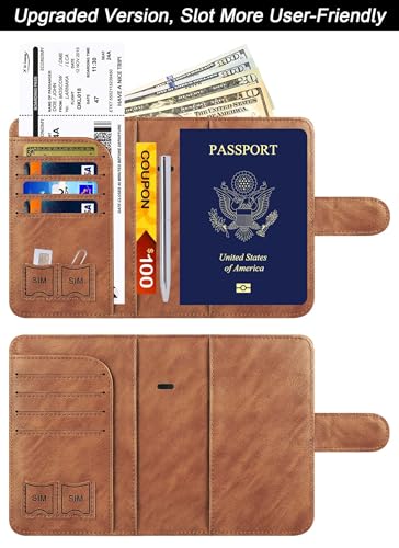 Airtag Passport Holder for Travel
