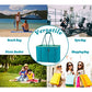 Neoprene Multipurpose Beach Bag Tote with Inner Zipper Pocket
