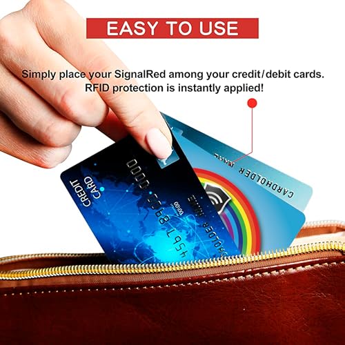 2 Pack RFID Blocking Card for Credit Debit ID Card (2 Count)