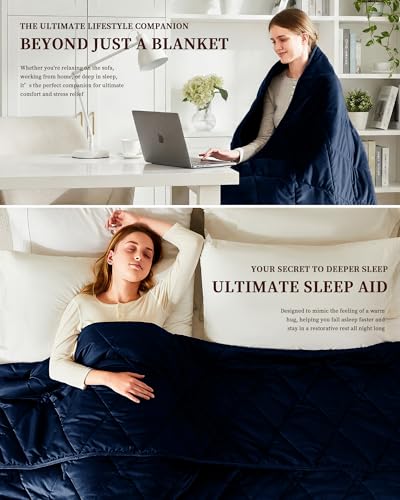 Queen Size Weighted Blanket for Adults 15lbs