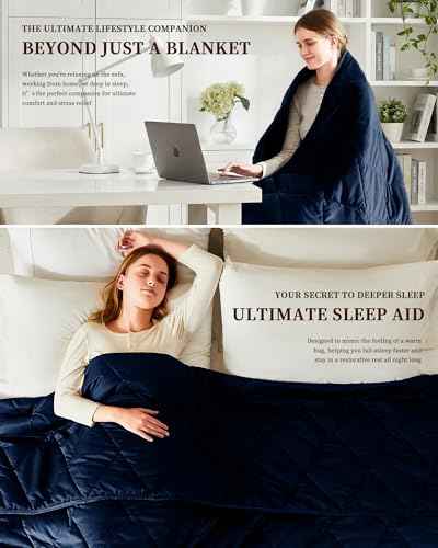 King Size Weighted Blanket for Adults 15lbs