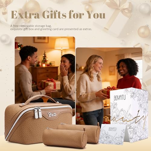 Travel Makeup Bags for Women (3 Count)
