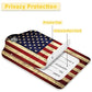 2 Pack American Flag Luggage Tags for Suitcases (2 Count)