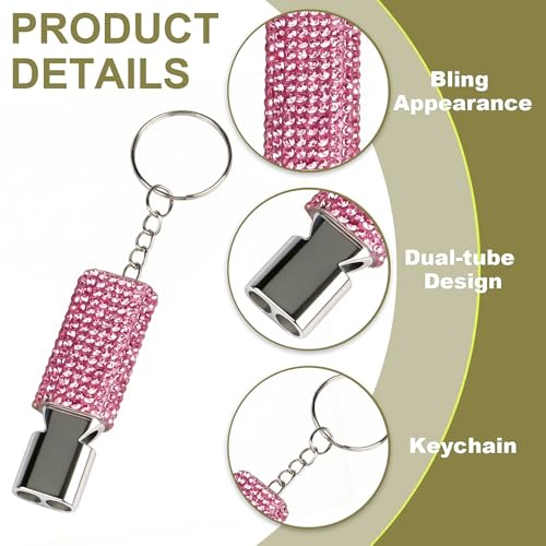 Three Tube Whistle Aluminum Alloy Survival Whistle for Outdoor Needs Sports Referee Emergency