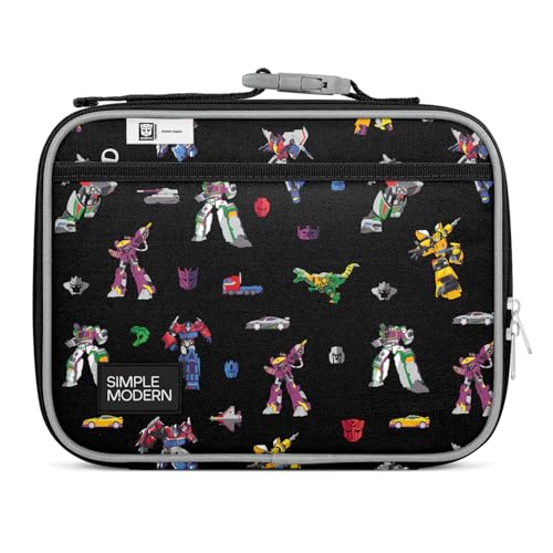 Transformers Kids Lunch Box & Insulated Lunch Bag for School