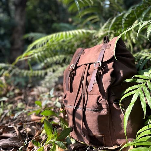 High Capacity Canvas Vintage Backpack